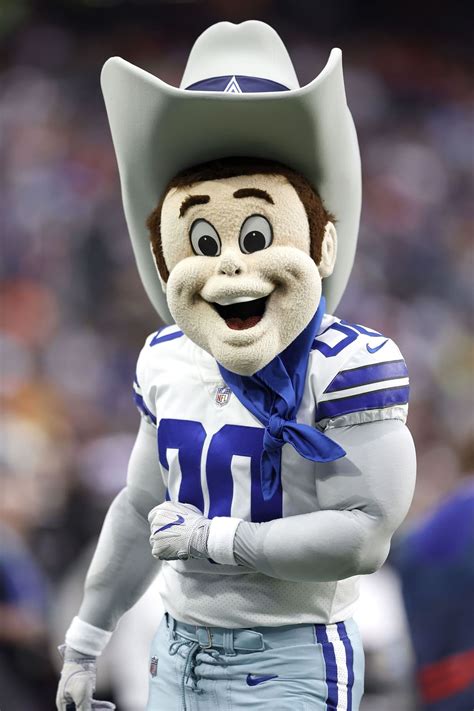 Dallas cowboys mascot garb